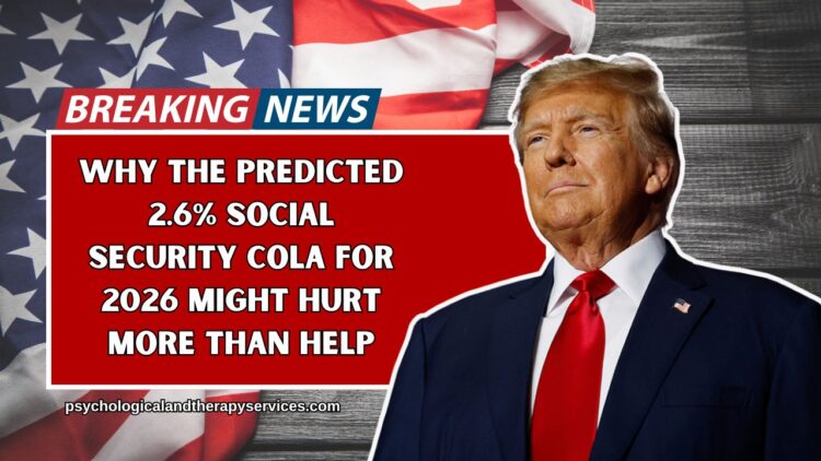Why The Predicted 2.6% Social Security COLA For 2026 Might Hurt More Than Help